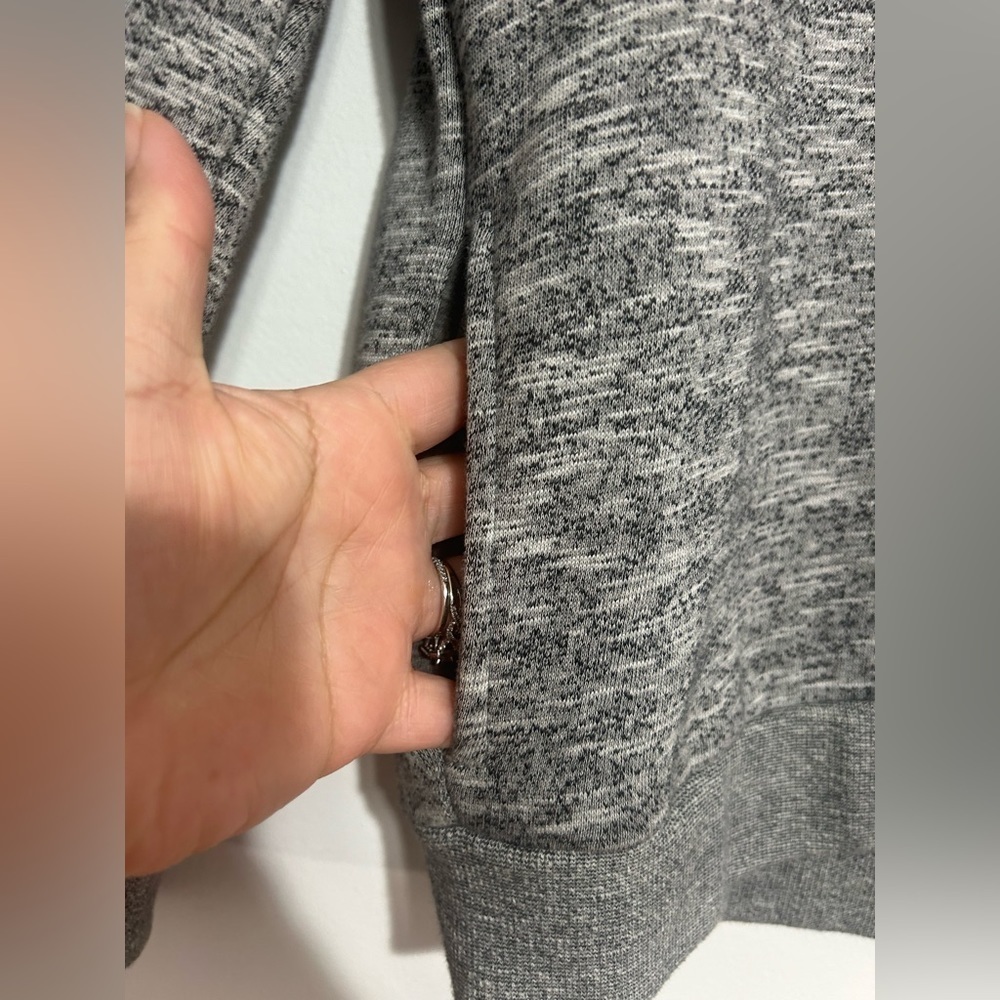 Little Eleven Paris Super Soft Sweatshirt in Gray Sz 14 - Picture 2 of 6
